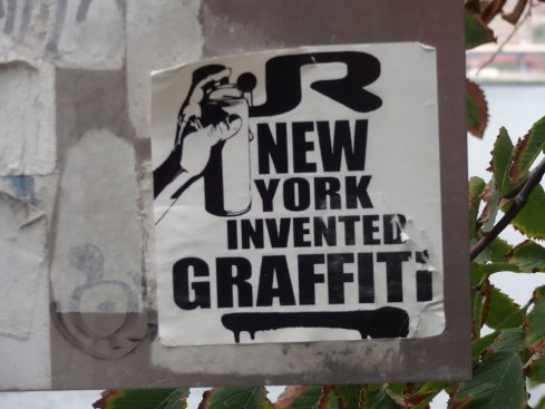 NY invented graffiti